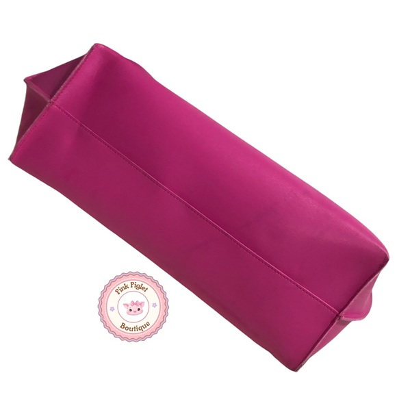 Vince Camuto Ciao XL Fucshia Tote Travel Bag Purse - Picture 4 of 7